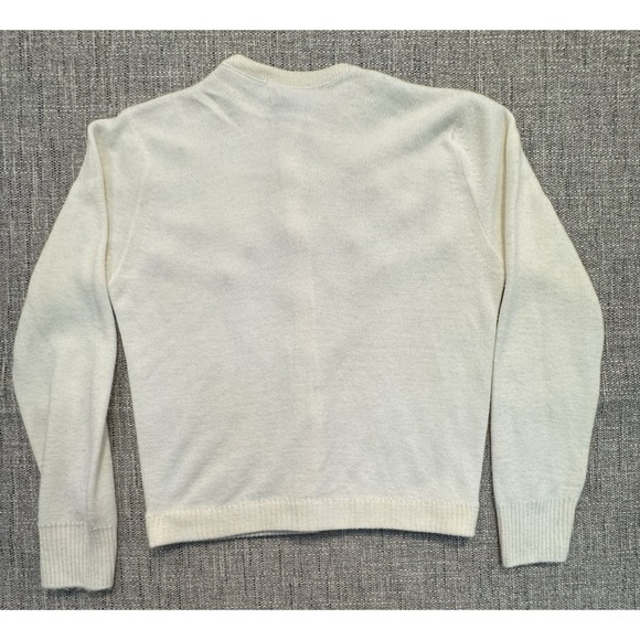 Vintage 50s/60s Woman's Sequin Cardigan Sweater By‎ Jaymar Knitwear New York Sm - Picture 5 of 16